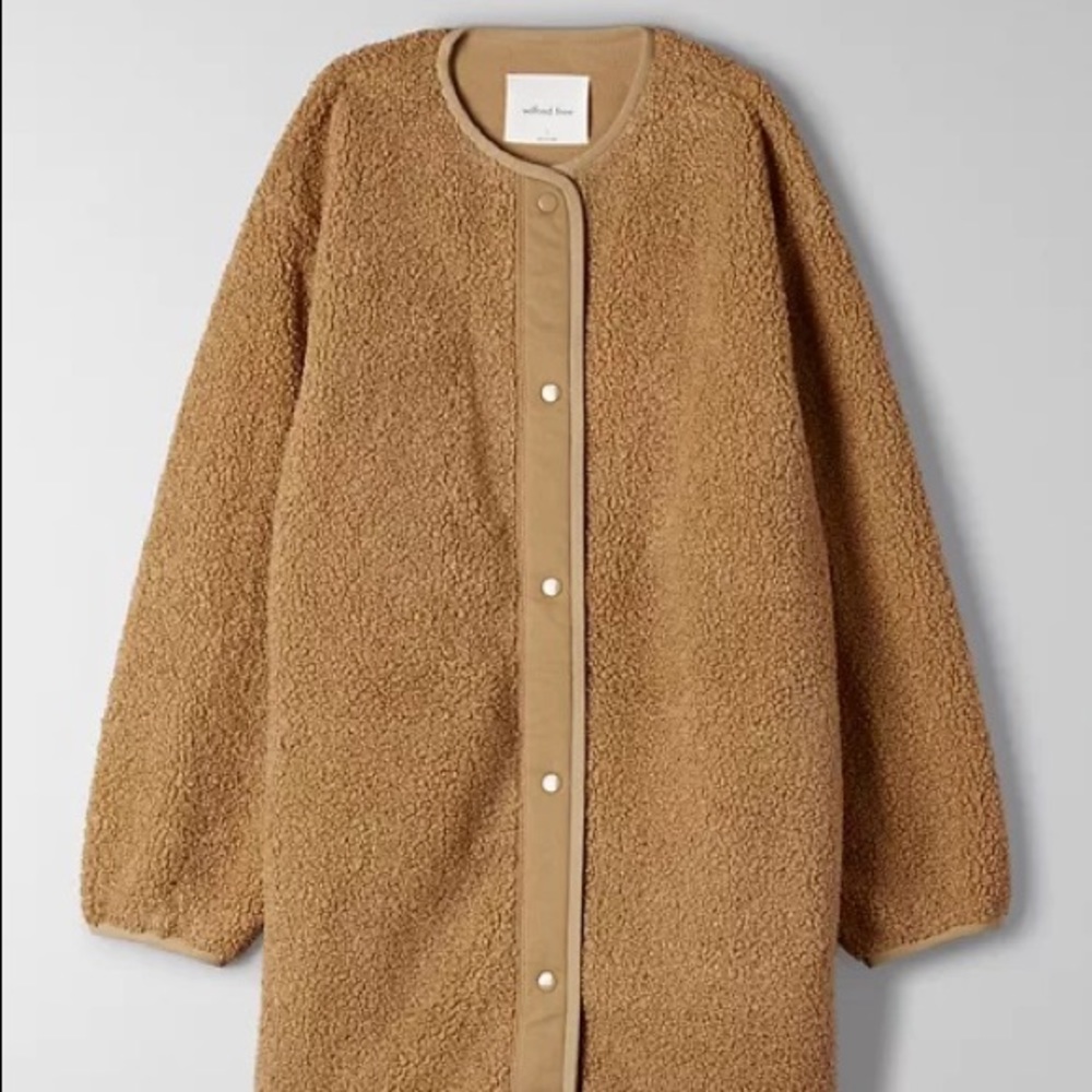 Wilfred Free Sherpa Long Liner Jacket